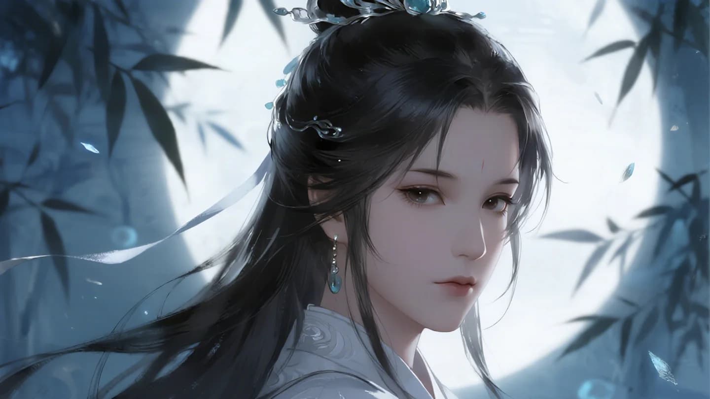 水墨光影中的武侠人物创作